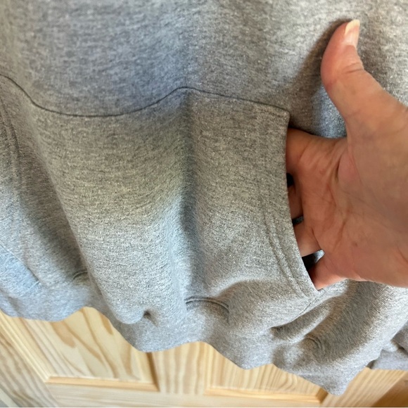 Champion Authentic Polk Football Gray Hoodie. Size Large. - Picture 2 of 10